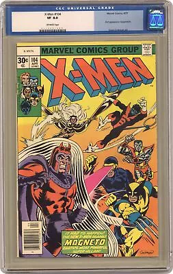 Buy Uncanny X-Men #104 CGC 8.0 1977 0112471006 1st App. Starjammers • 202.28£