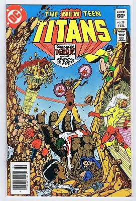 Buy New Teen Titans 28  8.0 8.5 1st Appearance Of Terra Newstand Ll • 8.53£