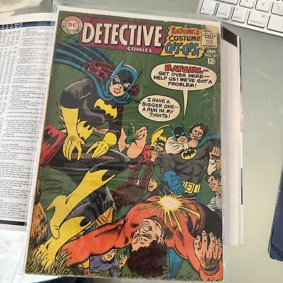 Buy DC/Detective Comics Batman-Jan 1968-No 371-Batgirls Costume Cut-ups! • 30.29£