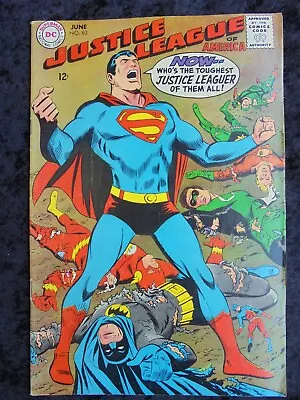 Buy Justice League Of America #63 Dc Comics Silver Age • 17.47£