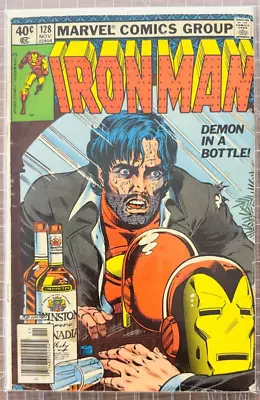 Buy Iron Man #128    Demon In A Bottle   Marvel Comics 1979 3.5-4.5 • 58.34£