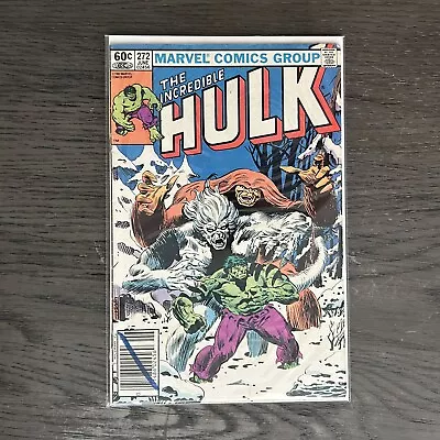 Buy Incredible Hulk #272 (Marvel Comics 1982) 3rd Appearance Rocket Raccoon! • 11.65£