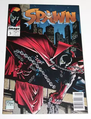 Buy RARE Spawn 5 NEWSSTAND Variant 1:100 Low Print Run Todd McFarlane NM 1st Billy • 14.75£