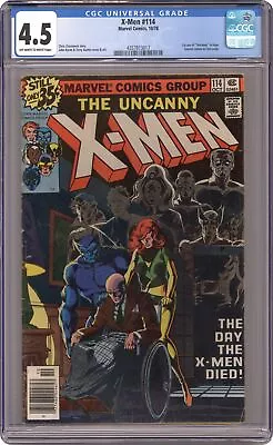 Buy Uncanny X-Men #114 CGC 4.5 1978 4357813017 • 56.69£