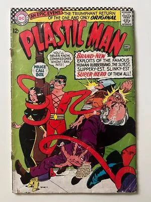 Buy Plastic Man #1 (1966) 1st Appearance Of New Plastic Man • 23.29£