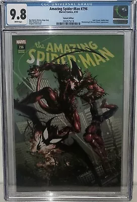 Buy Amazing Spider-man #796 Cgc 9.8 Crain Variant! 1st Cover App Of Red The Goblin! • 65.97£