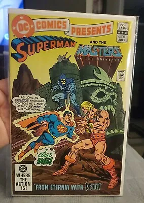 Buy Vintage D.C. Comics Presents #47 Superman And The Masters Of The Universe 1982 • 543.63£