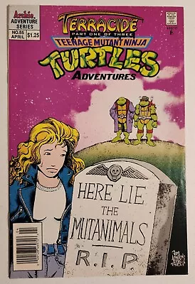Buy Teenage Mutant Ninja Turtles Adventures #55 (1994, Archie) VG/FN Newsstand • 3.49£
