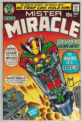 Buy Mister Miracle 1 2 3 4 5 6 7 8 9 10 11 12 13 14-18 1971 Complete Kirby Run Lot • 776.57£