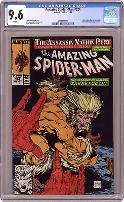 Buy Amazing Spider-Man #324 CGC 9.6 1989 4022433008 • 54.36£