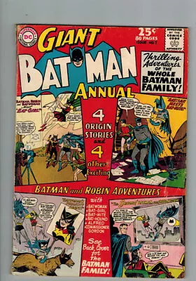Buy Batman (1940) ANNUAL #   7 (4.0-VG) (79855) 1964 • 36£