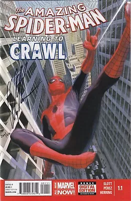 Buy DF Marvel The Amazing Spider-Man #1.1 Signed By Alex Ross M/NM 389/630 • 43.48£