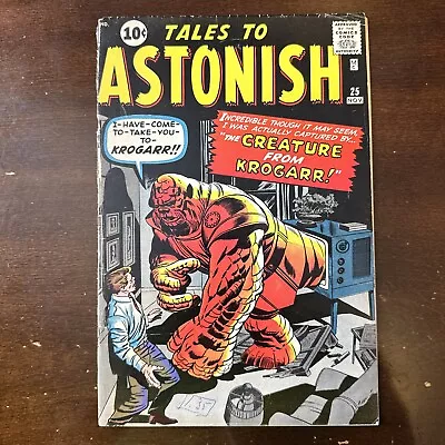 Buy Tales To Astonish #25 (1961) - Jack Kirby Cover! • 50.48£