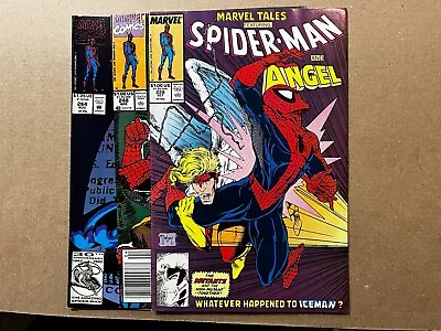 Buy Marvel Tales #228 248 264   (1989) Spider-Man Dazzler Key  Newsstand  VF Range • 6.80£