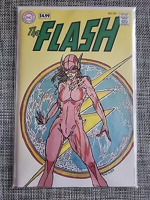 Buy DC The FLASH Custom Artwork COA Bag/Board Comic Book Variant 123  • 31.06£