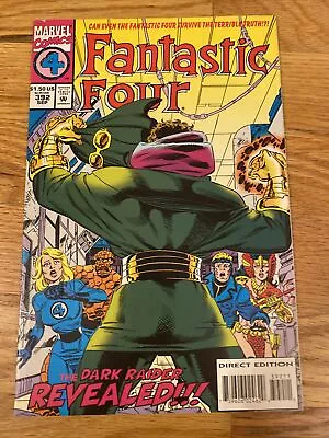 Buy RARE Vintage Marvel Comics Iconic Fantastic Four #392 1994 1st App Devlor B3 • 1.86£