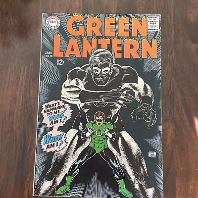 Buy Green Lantern 58 VG- 1968 Hal Jordan, Gil Kane, Gardner Fox, Guardians • 6.21£