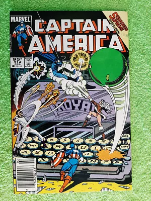 Buy CAPTAIN AMERICA #314 Potential 9.6 : 9.8 NEWSSTAND Canadian Price Variant RD5893 • 17.75£
