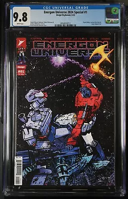 Buy Energon Universe Special #1 CGC 9.8 1st Slizardo Cover A Image 2024 Baroness=Joe • 42.71£