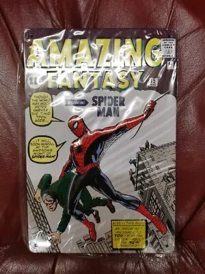 Buy Amazing Fantasy #15, Spider-Man First Appearance, Collectible Metal Sign Vintage • 20£