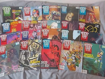 Buy 2000ad Job Lot. Prog 640-659 Bundle. 20 Comics Complete Run From 1989. • 8.99£