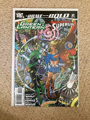 Buy Brave And The Bold #2 Mark Waid, George Perez, Supergirl, Green Lantern DC 2007 • 3.49£