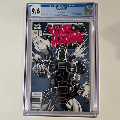 Buy Iron Man #282 Newsstand CGC 9.6 WP - 1st Full War Machine 4403779011 • 174.74£