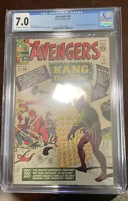 Buy Avengers #8 1964 CGC 7.0 (1st App Of Kang The Conqueror) 🔥🔥🔥 • 621.29£