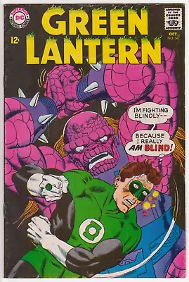Buy Green Lantern #56, DC Comics 1967 FN+ 6.5 Gil Kane. • 24.85£