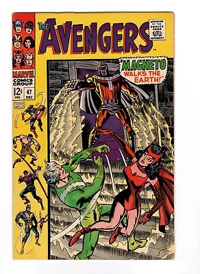 Buy Avengers #47, FN/VF 7.0, 1st Dane Whitman; Magneto, Scarlet Witch, Hawkeye • 104.84£