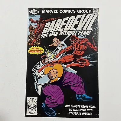 Buy Daredevil 171 Fine- Fn- 5.5 Marvel 1981 • 15.52£