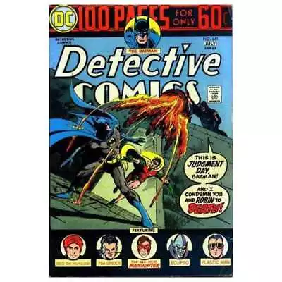 Buy Detective Comics #441  - 1937 Series DC Comics VF Minus [h& • 45.48£