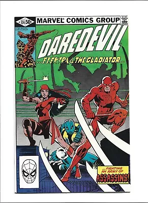 Buy Daredevil #174 (Sept. 1981, Marvel) NM- (9.2) 1st. App. Of The Hand !!!!!!!!!!!! • 19.42£
