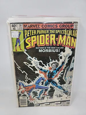 Buy SPECTACULAR SPIDER-MAN #38 1980 Marvel 3.5 Al Milgrom Cover Art • 3.29£