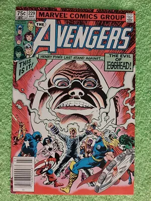Buy AVENGERS #229 NM : NEWSSTAND Canadian Price Variant : RD6377 • 24.49£