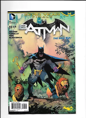 Buy Batman #33 | 2011 New 52 Series | Zero Year Finale | Near Mint (9.4) | 1st Print • 3.85£