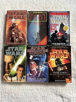 Buy Star Wars Book Bundle X 6 Free Post Lots Listed (SU35) • 13.99£