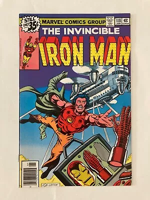 Buy Iron Man #118 (1979) 1st Jim M Rhodes App. | Newsstand | HIGH GRADE VF-/VF • 20.96£