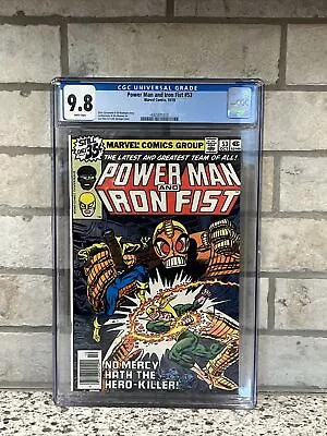 Buy Power Man And Iron Fist #53 Marvel Comics, CGC 9.8 White Pages, 10/78 • 64.61£