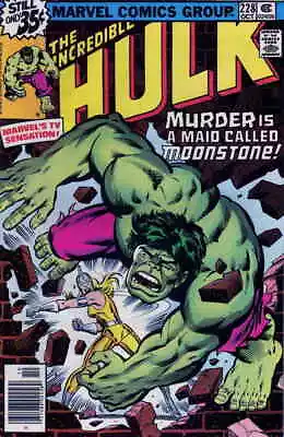 Buy Incredible Hulk, The #228 VG; Marvel | Low Grade - 1st Moonstone Roger Stern - W • 80.76£