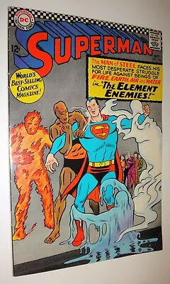 Buy Superman #190  Vf- 1966 White Pages • 25.15£