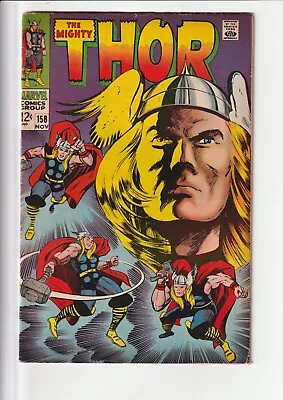 Buy The Mighty Thor #158 Marvel Comics Cents Copy • 40£