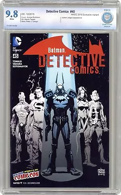 Buy Detective Comics #45NYCC CBCS 9.8 2015 7011697-AA-009 • 89.31£