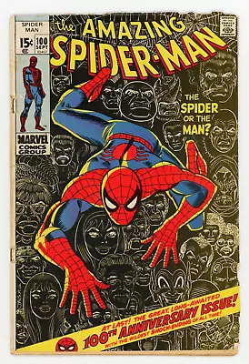 Buy Marvel Amazing Spider-Man #100 100th Anniversary Issue Comic 1971 Romita Cover • 62.09£