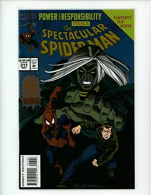 Buy Spectacular Spider-Man #217 Comic Book 1994 NM- Foil Cover Marvel • 3.10£