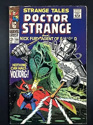 Buy Strange Tales #166 1968 Vintage Silver Age Marvel Comics 1st Print Good *A5 • 7.76£