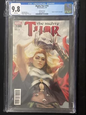 Buy The Mighty Thor #705,  Lau Variant, CGC 9.8 WP; Death Of Jane Foster • 27.18£