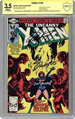 Buy Uncanny X-Men #134D Direct Variant CBCS 3.5 SS Claremont/ Shooter/ Salicrup 1980 • 104.84£