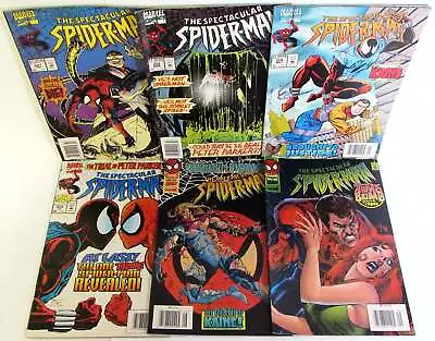 Buy Spectacular Spider-Man Lot 6 #221, 222, 224, 226, 227, 228 Marvel 1995 Comics • 11.07£