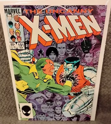 Buy UNCANNY X-MEN #191 NM 1985 Marvel Comics - Romita Jr. Art/cover - Avengers App • 15.49£